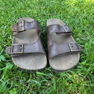 OshKosh B'gosh Brown Suede Sandals